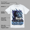 University Blue Collection DopeSkill T-Shirt Black King Graphic