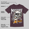 Violet Ore 3s DopeSkill Maroon T-shirt Mystery Ghostly Grasp Graphic