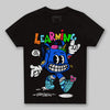 Royal Blue Sneakers DopeSkill Toddler Kids T-shirt Learning Graphic Streetwear - Black