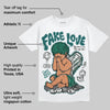 Gel 1130 White Dark Neptune DopeSkill T-Shirt False Love Graphic