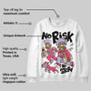 Peanut Butter Jelly 5s DopeSkill Sweatshirt No Risk No Story Graphic