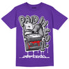 PURPLE Sneakers DopeSkill Purple T-shirt Paid In Full Graphic Streetwear 