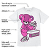 Hyper Violet 4s DopeSkill T-Shirt Sneakerhead BEAR Graphic