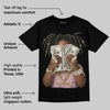 Medium Soft Pink 4s DopeSkill T-Shirt Rich Youth Graphic