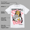 Red Stardust 3s DopeSkill T-Shirt Stay It Busy Graphic