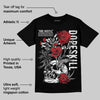 Bred Velvet 11s DopeSkill T-Shirt Side Hustle Graphic