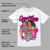 Fierce Pink 1s DopeSkill T-Shirt Queen Of Hustle Graphic