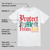 Mexico 'El Vuelo' 3s DopeSkill T-Shirt Protect Me From Evil Graphic