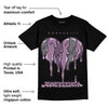 Mauve Off-Noir 2s DopeSkill T-Shirt Juneteenth Heart Graphic