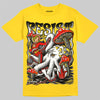 Lightning 4s DopeSkill Tour Yellow T-shirt Resist Graphic