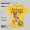 Yellow Collection DopeSkill Gold T-shirt Play together, Stay together Graphic