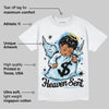 Legend Blue 11s DopeSkill T-Shirt Heaven Sent Graphic