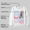 Cobalt Bliss 3s DopeSkill Sweatshirt Real Ones Move In Silence Graphic