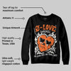 Shattered Backboard 1s DopeSkill Sweatshirt Crying Heart Graphic