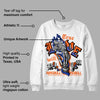 Dunk Low Futura Orange Blaze DopeSkill Sweatshirt True Love Will Kill You Graphic