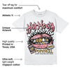 Red Stardust 3s DopeSkill T-Shirt Hot Mouth Graphic