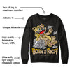 TAN Collection DopeSkill Sweatshirt Born To Be Rich Graphic