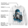 Military Blue 4s DopeSkill Sweatshirt Boys Don't Cry Graphic