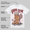 VALENTINE'S Day 3s DopeSkill T-Shirt False Love Graphic