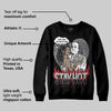 Black Cement 3s DopeSkill Sweatshirt Stay Hot Graphic