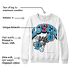 Military Blue 4s DopeSkill Sweatshirt Loser Lover Graphic