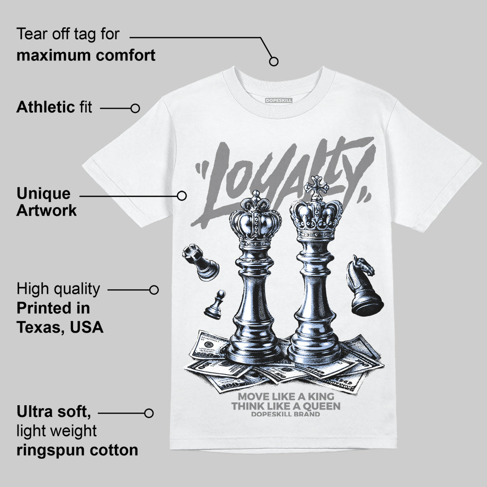 Grey T-Shirt| Loyalty DopeSkill Streetwear Graphic Tee| Sneaker