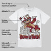 Samba OG Collegiate Burgundy DopeSkill T-Shirt Born To Be Rich Graphic