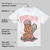 Dusty Rose 40s DopeSkill T-Shirt False Love Graphic