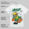 Green Collection DopeSkill T-Shirt No Luck, All Hustle Graphic