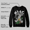 Black and White Collection DopeSkill Sweatshirt Slow Life Graphic