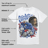AJ Spizike Storm Blue DopeSkill T-Shirt Stressless Graphic