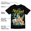 Aqua 5s DopeSkill T-Shirt New No Days Off Graphic