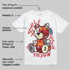 Union LA x Air Retro OG 1s DopeSkill T-Shirt Smile Through The Pain Graphic