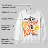 Starfish 3s DopeSkill Sweatshirt No Money No Love Typo Graphic