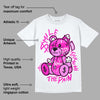 Dunk Low Active Fuchsia DopeSkill T-Shirt Smile Through The Pain Graphic