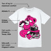 Fierce Pink 1s DopeSkill T-Shirt Bear Steals Sneaker Graphic