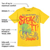 Yellow Ochre 6s DopeSkill Yellow T-shirt Speak It Graphic