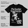 Dunk Panda White Black DopeSkill T-Shirt Play together, Stay together Graphic