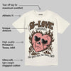 Baroque Brown 1s DopeSkill T-Shirt Crying Heart Graphic