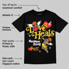 Black Tour Yellow AJ 4 Thunder DopeSkill Unisex T-Shirt New Love Heals Graphic