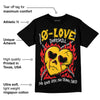 Yellow Collection DopeSkill T-Shirt Crying Heart Graphic