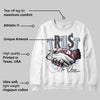 Cobalt Bliss 3s DopeSkill Sweatshirt Trust No One Graphic