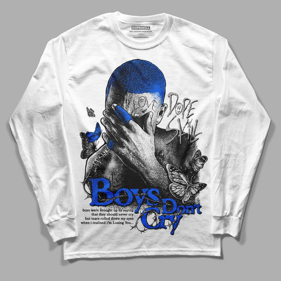 Jordan 12 Stealth DopeSkill Long Sleeve T-Shirt Boys Don't Cry Graphic Streetwear