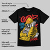 Yellow 'Grind Pray' DopeSkill Graphic T-Shirt