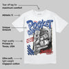 AJ Spizike Storm Blue DopeSkill T-Shirt Pocket Change Graphic