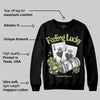 Light Lemon Twist 4s DopeSkill Sweatshirt Feeling Lucky Graphic