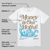 “We Outside” 3s DopeSkill T-Shirt Money Is Our Motive Typo Graphic
