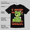 Neon Green Collection DopeSkill T-Shirt Love Sick Graphic