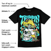 Cyan Burst 9060 DopeSkill T-Shirt Trippin Graphic