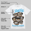 UNC Reimagined 1s DopeSkill T-Shirt The Mouth With No Droughts Graphic